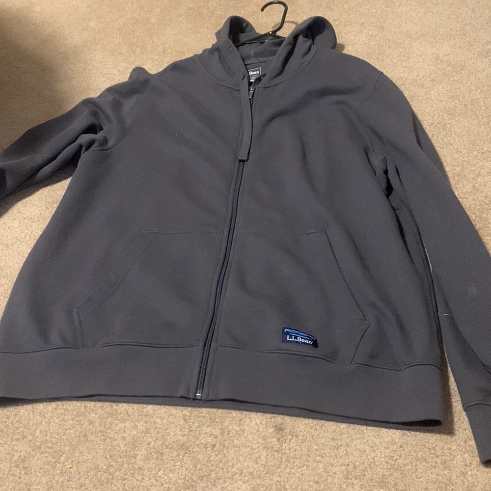Llbean Zip Up hoodie